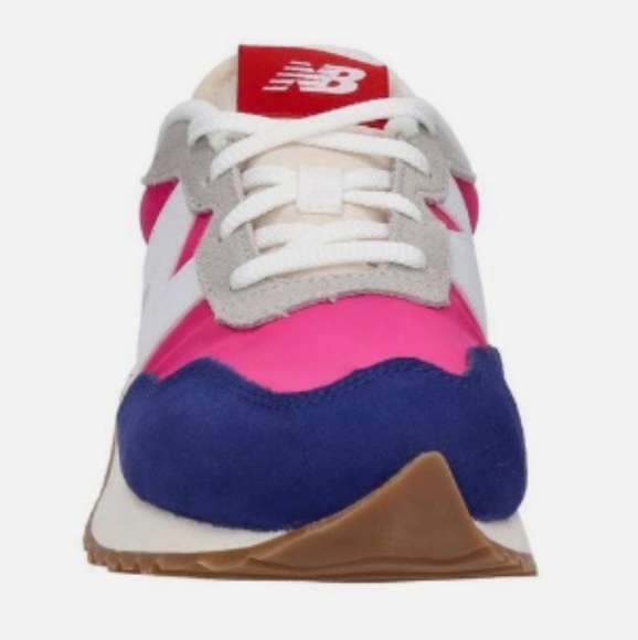 - New Balance 237 Kids Sneakers ‘Victory Blue & Pink - Picture 5 of 8
